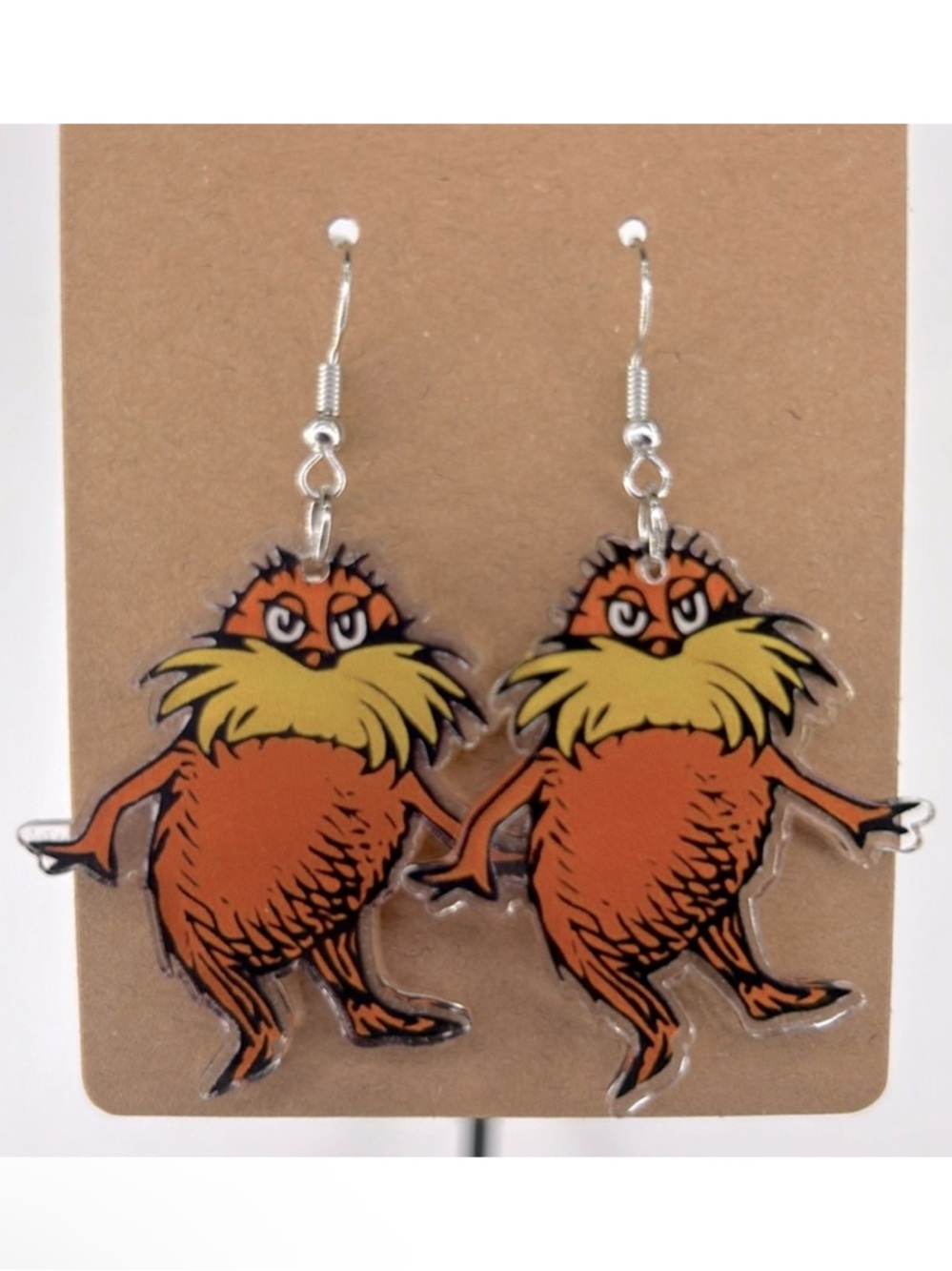 *LAST SET* Dr. Seuss Teacher Themed Earrings 2D Acrylic